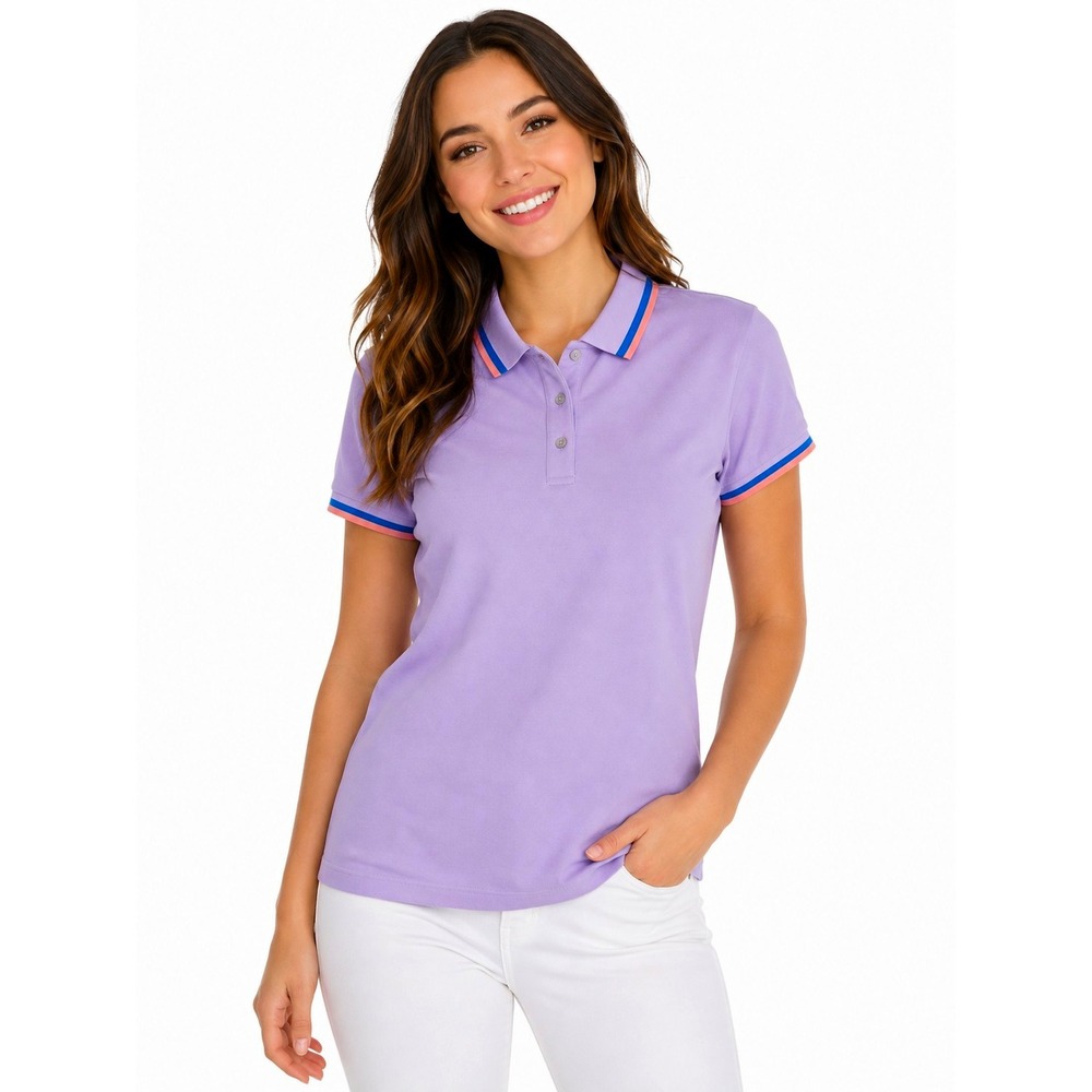 RLX Ralph Lauren Tailored Fit Polo Shirt Womens Size M Athleisure Golf